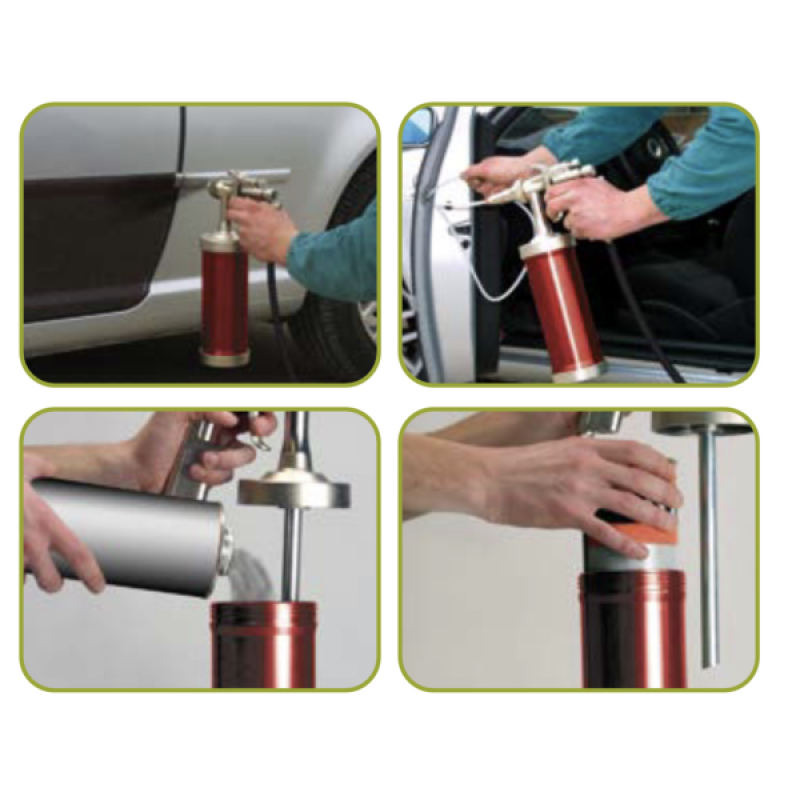 Spray gun for protective products with kit for body cavity applications (NHOU)