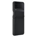 Odinis dėklas Galaxy Z Flip4 Flap Leather Cover black