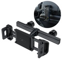 Automašīnas pagalvja turētājs tālrunim un planšetdatoram 135-230 mm plats, melns