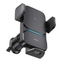 Inductive car charger + grille phone holder Wisdom black