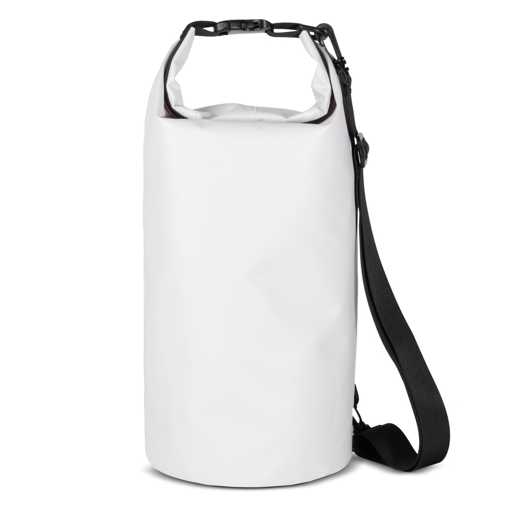 Āra PVC mugursoma ūdensnecaurlaidīga 10L - balta