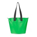 PVC waterproof beach bag with shoulder strap 11L - green
