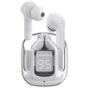 TWS bezvadu bezvadu austiņas Bluetooth pelēkas krāsas