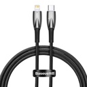 iPhone USB-C - Lightning 480Mbps PD 20W ātrās uzlādes kabelis 1m melns