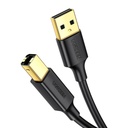 Garais USB-A - USB-B 480Mb/s printera kabelis 5 m melns