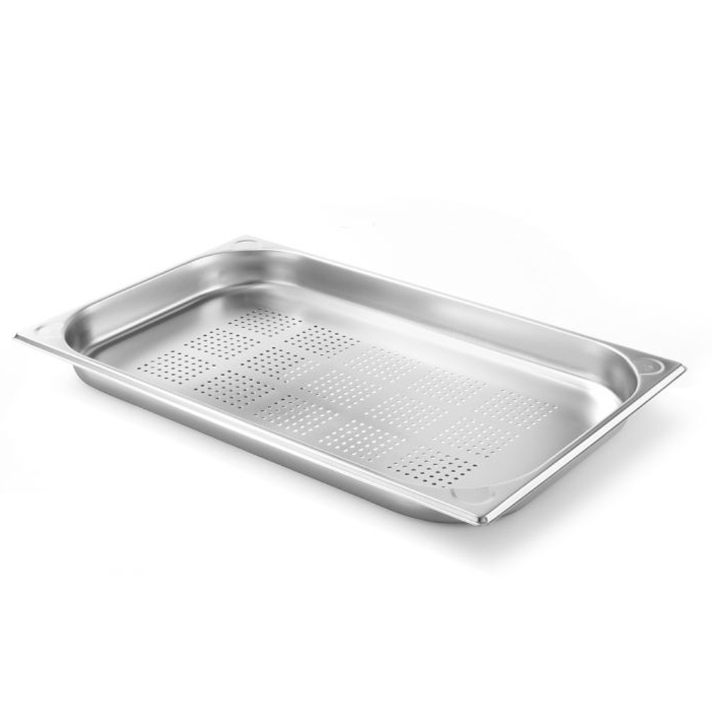 GN 1/1 "Kitchen Line" perforuotas 65 mm aukščio indas - "Hendi" 807125