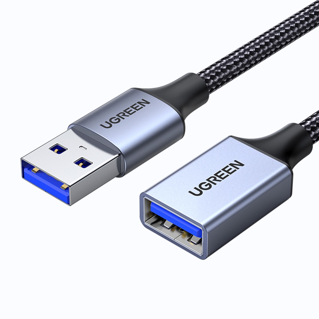 Durable USB 3.0 5Gb/s cable extension 1m grey