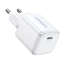 GaN 1x USB-C 30W PD Nexode Mini quick charger white
