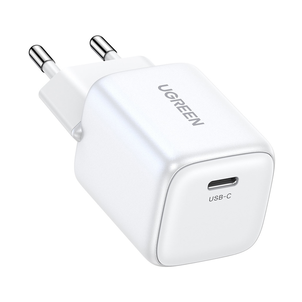 GaN 1x USB-C 20W PD Nexode Mini quick charger white