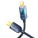 Cable for iPhone USB-C - Lightning cable with display 20W 1.2m black