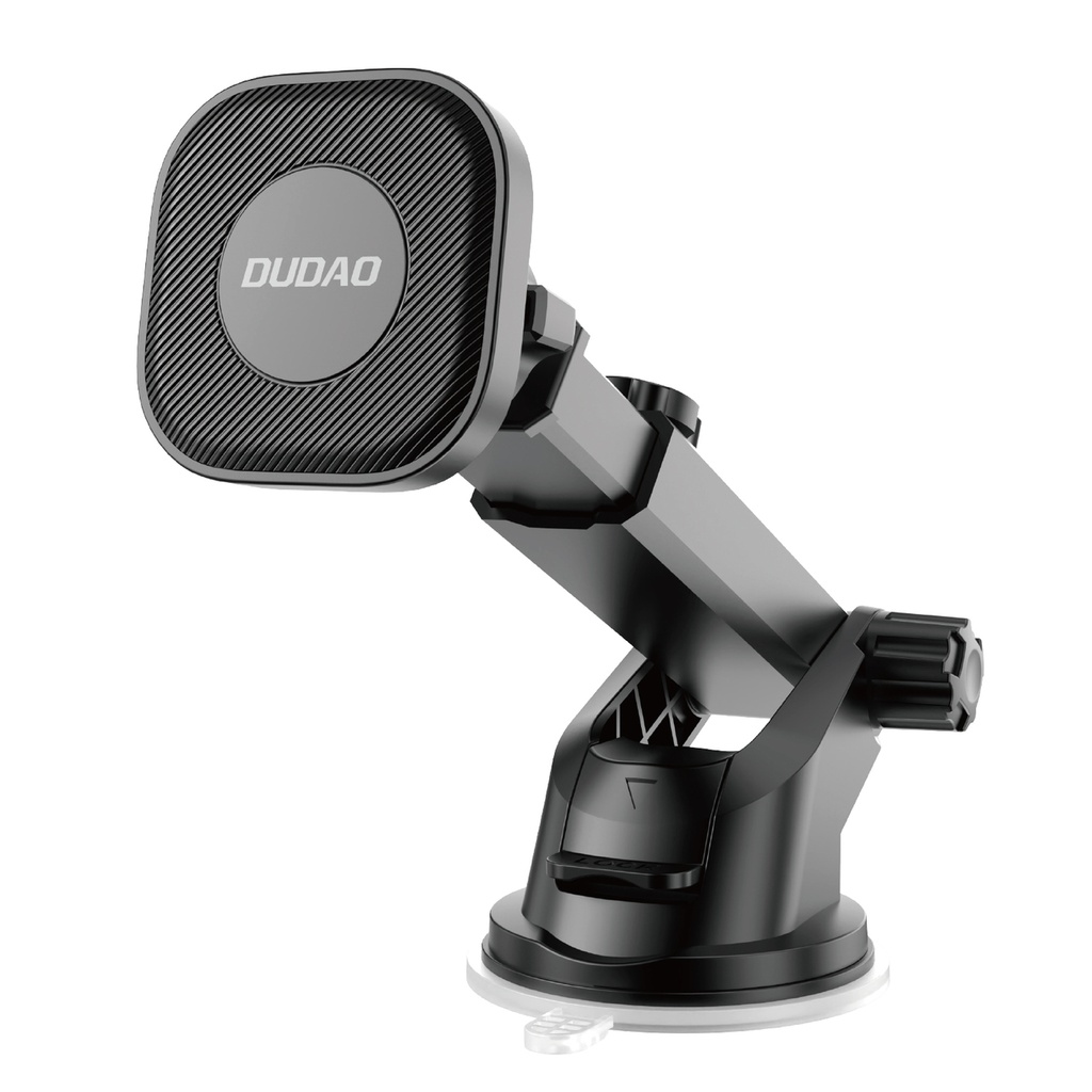 Car magnetic phone holder with telescopic arm black