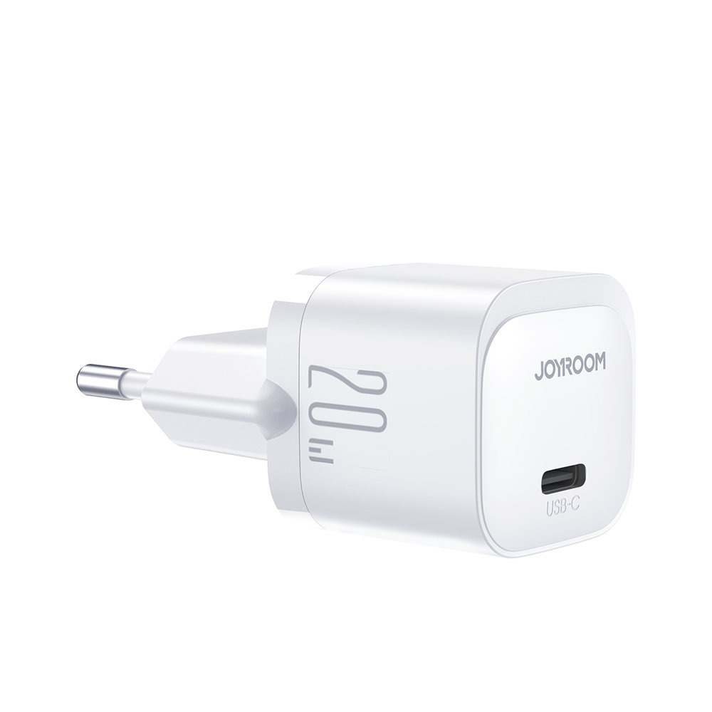 USB-C 20W PD mini wall charger white