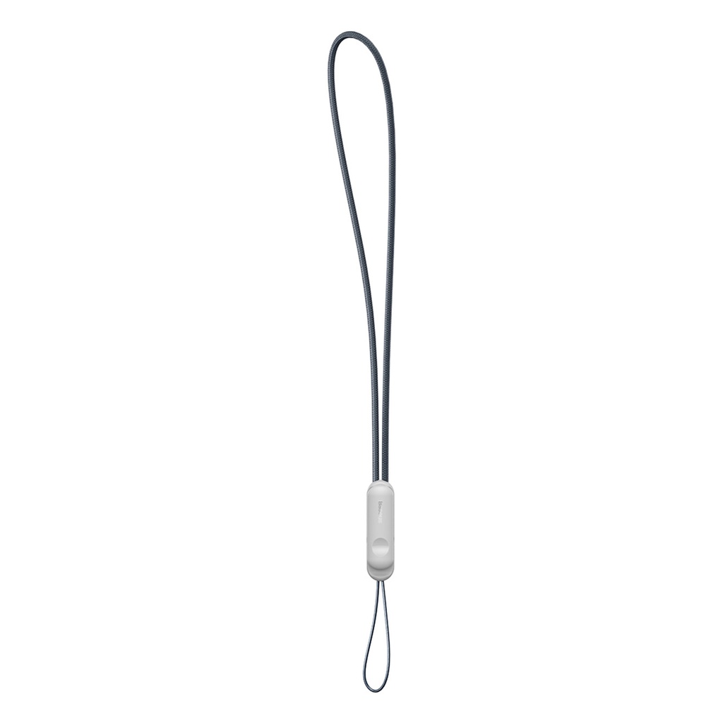"AirPods" ausinėms ir telefonui skirtas dirželis "Crystal Series", pilkas