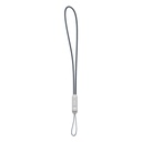 Lanyard for AirPods headphones and phone Crystal Series grey