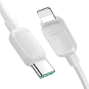 Kabelis iPhone USB-C - Lightning 20W 1,2 m balts
