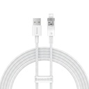 Pīts kabelis iPhone Explorer Series USB - Lightning 2.4A 2m, balts