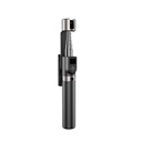 Selfie stick telescopic selfie stick with tripod and remote control BT F18W black