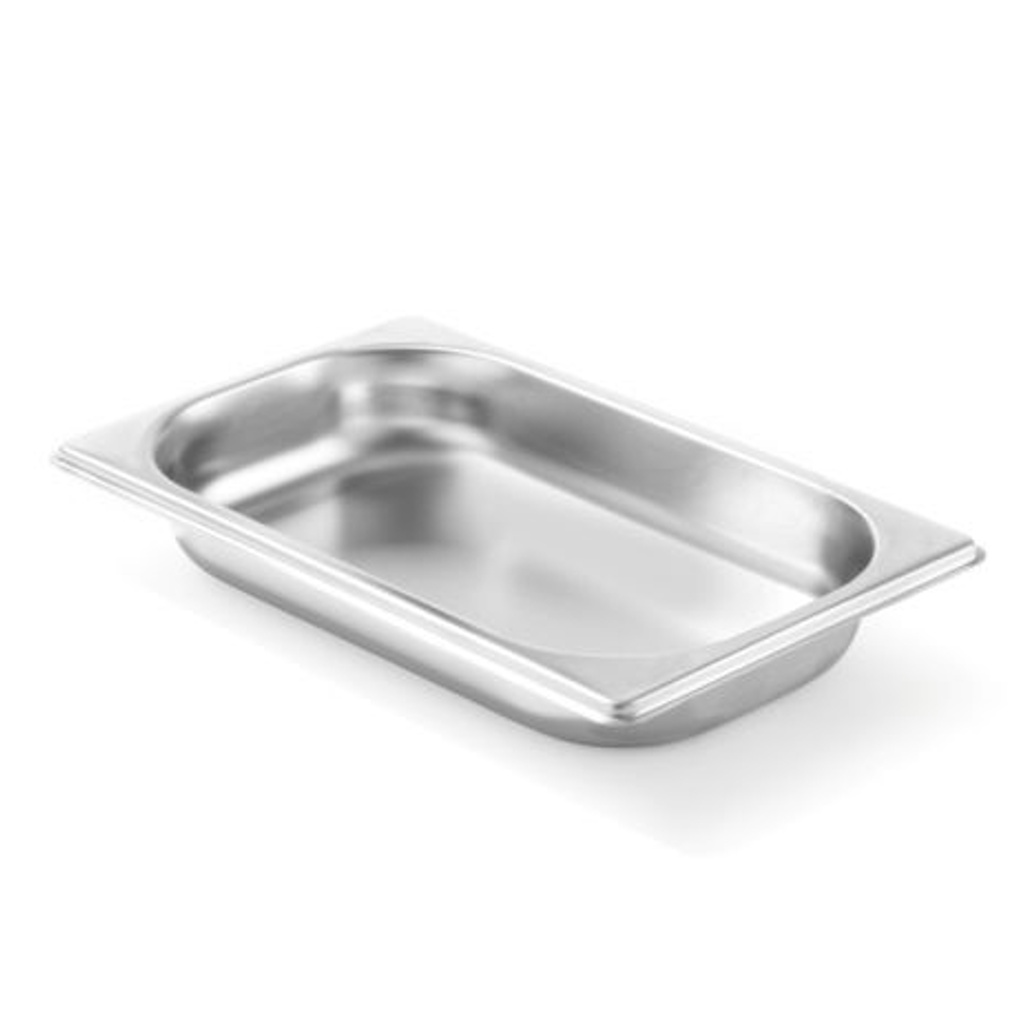 GN 1/4 nerūsējošā tērauda konteiners Profi Line, augstums 40 mm - Hendi 801642