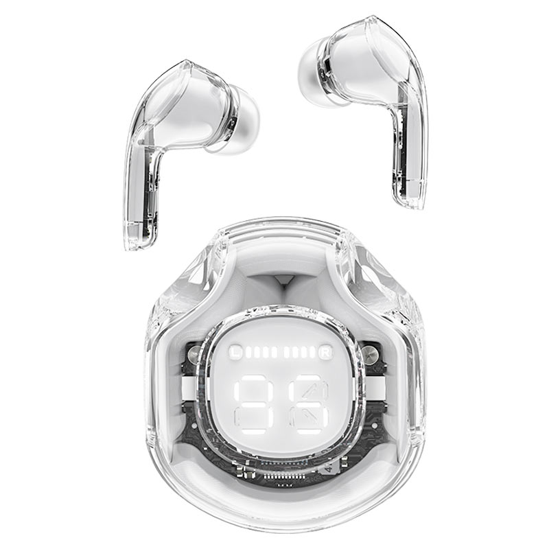 T8 Bluetooth TWS wireless headphones with case white