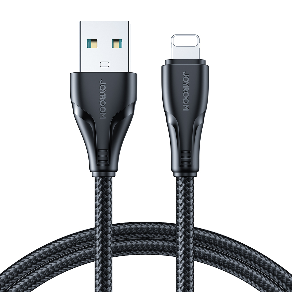 Surpass Series iPhone cable USB - Lightning 2.4A 2m black
