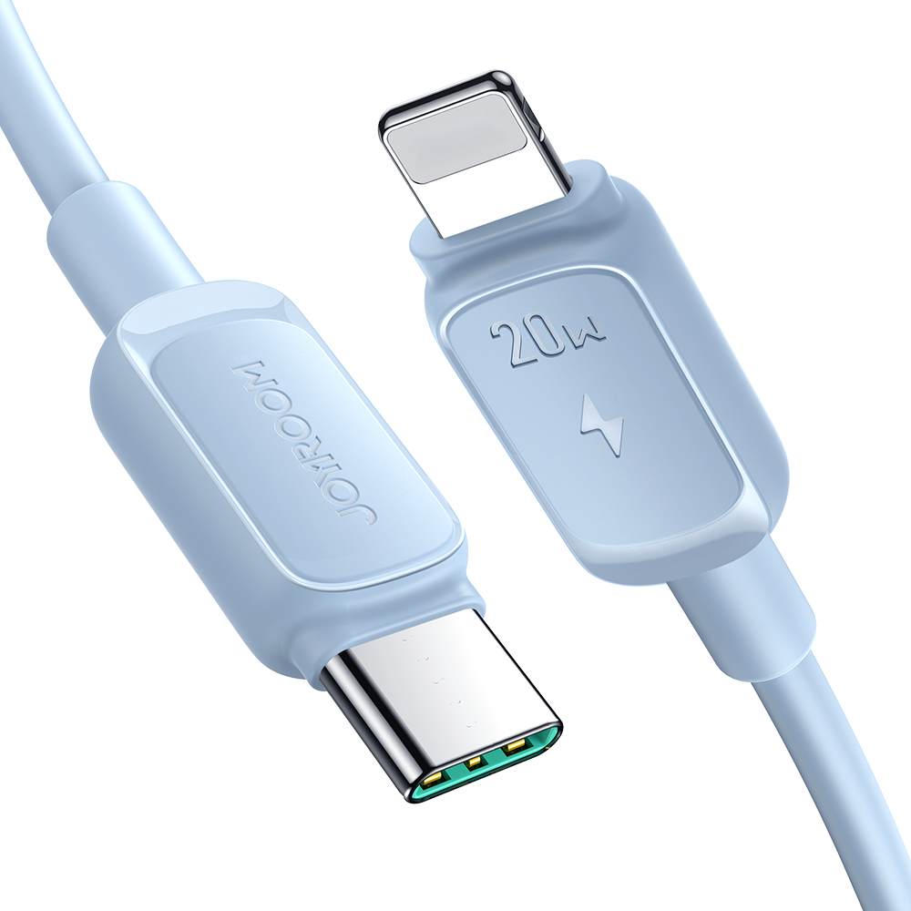 Cable cable for iPhone USB-C - Lightning 20W 1.2m blue
