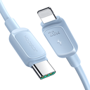 Cable cable for iPhone USB-C - Lightning 20W 1.2m blue