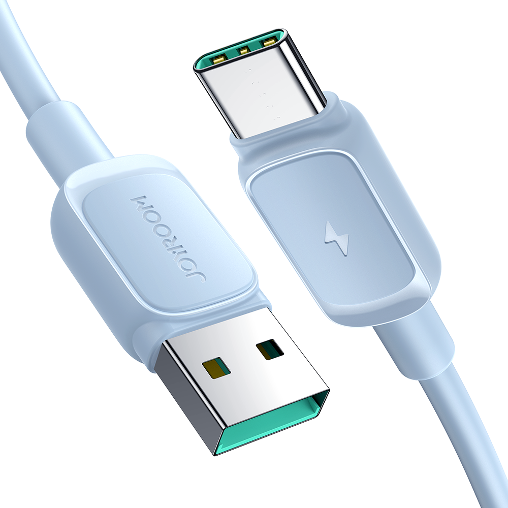 USB-A - USB-C 3A cable 1.2m blue
