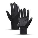 Touch sports gloves for phone insulated anti-slip size M black