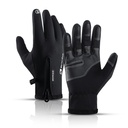 Sports touch gloves for phone winter Outdoor size L black