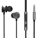 HiFi Wired Series Strong Bass Headphones JR-EW03 dark gray.