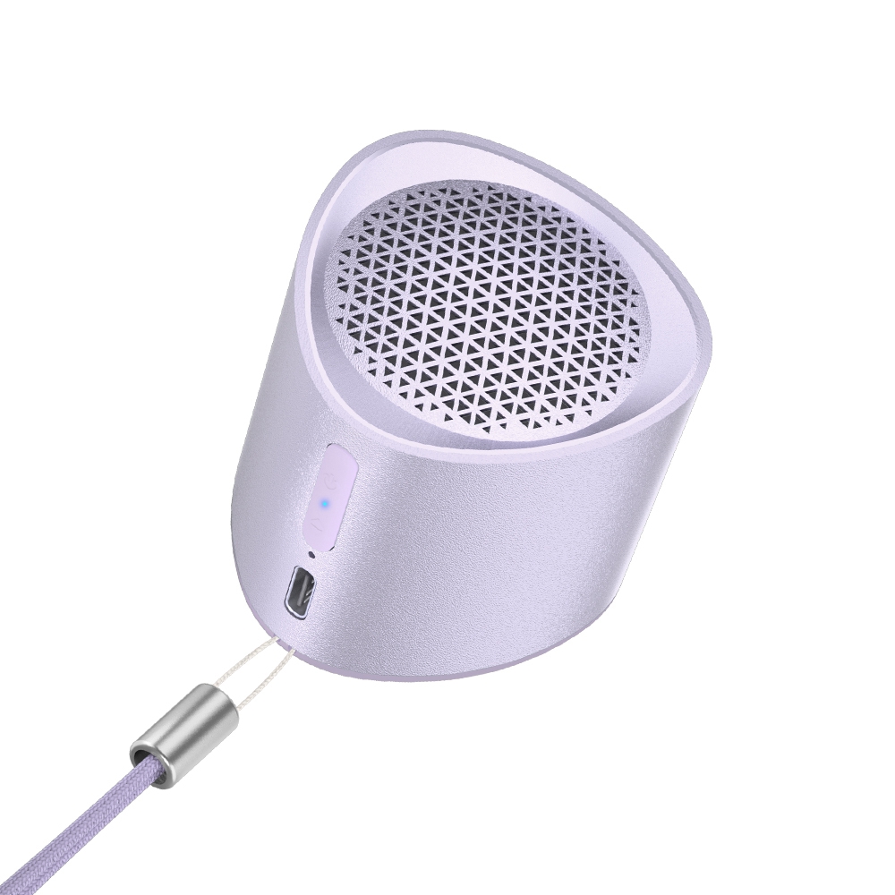 Mazs mini bezvadu skaļrunis TWS Nimo Bluetooth 5.3 5W violets