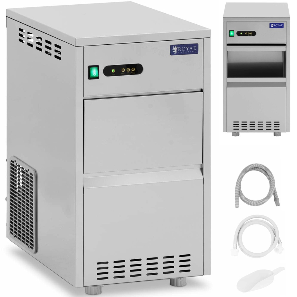 Professional ice maker sheller 25 kg / day 200 W.