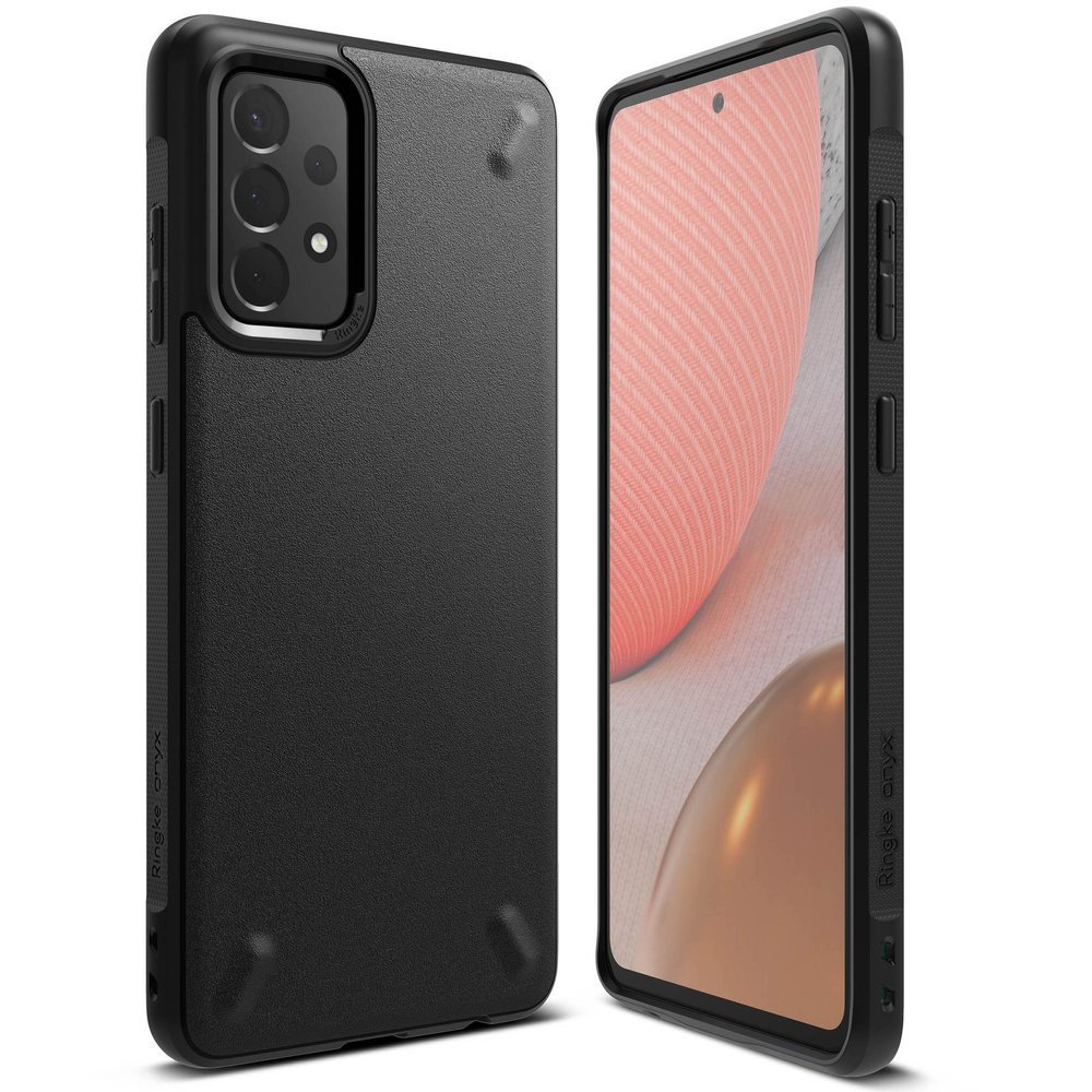 Izturīgs pastiprināts apvalks telefonam GALAXY A72 ONYX melns