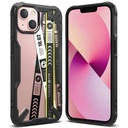 Bruņu futrālis ar rāmi iPhone 13 mini Fusion X Design Biļešu lenta melna