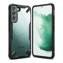 Bruņu futrālis ar rāmi Galaxy S22+ Fusion X melns