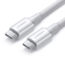 USB-C 5A fast charging PD QC cable 1m white