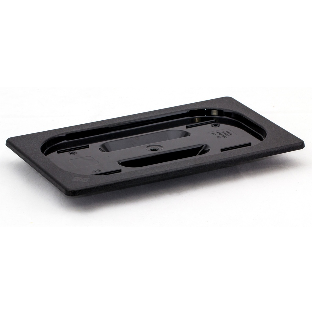 Juodos spalvos polikarbonato GN dangtis GN 1/4 - Hendi 862940