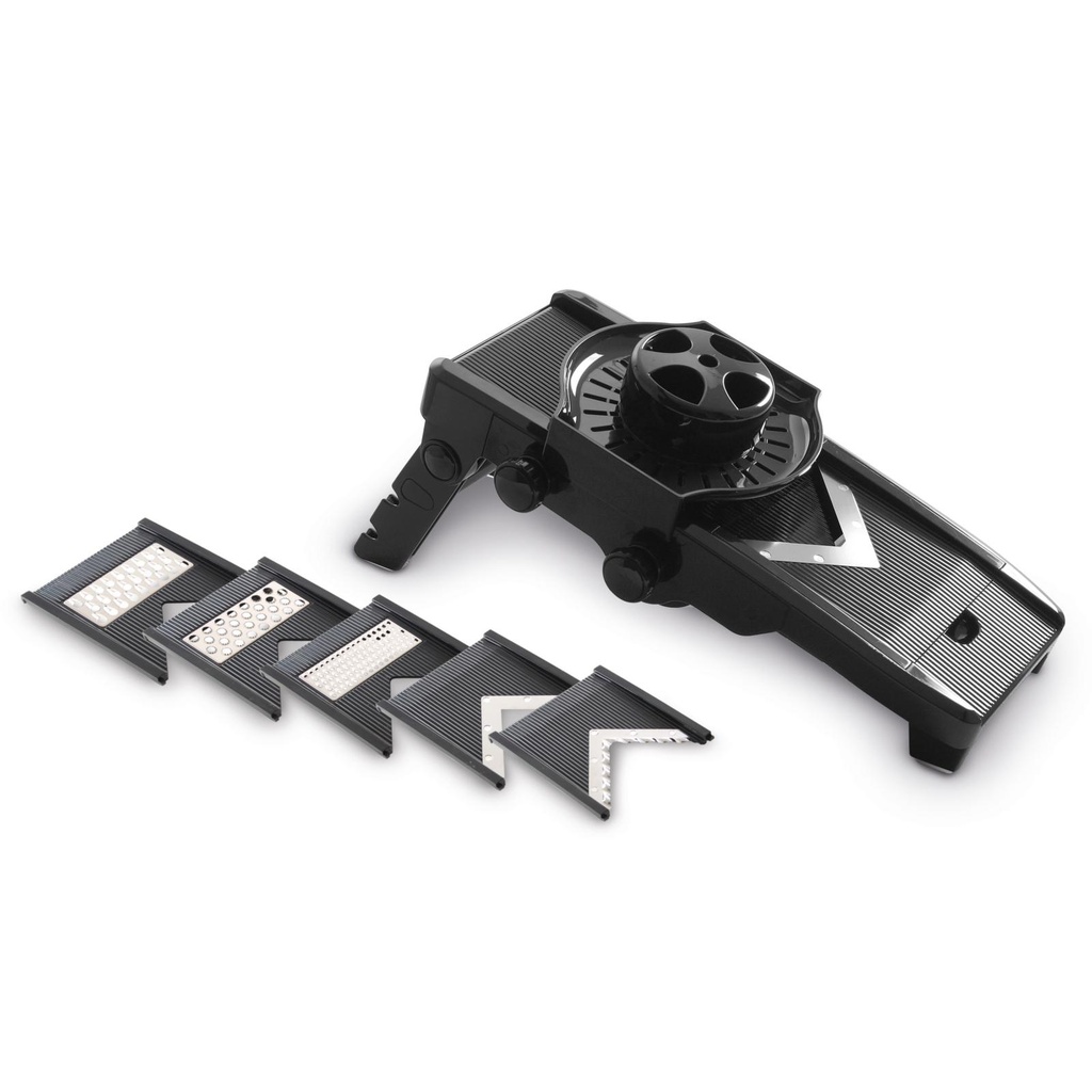 Professional hand vegetable shredder - Set of 5 attachments type V- Hendi 222614