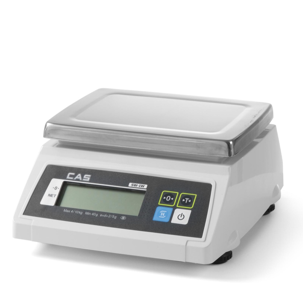 Vandeniui atsparios virtuvinės svarstyklės, įteisinamos iki 2 kg / 1 g - CAS 580363
