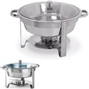 Pārtikas sildītājs pastas pagatavošanai apaļš tērauda 345 mm diametrs 3,5 l - Hendi 470619