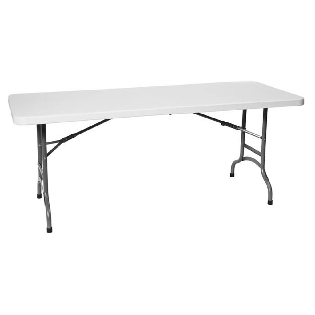 Sulankstomas maitinimo stalas baltas 152x70 cm iki 150 kg - Hendi 810927