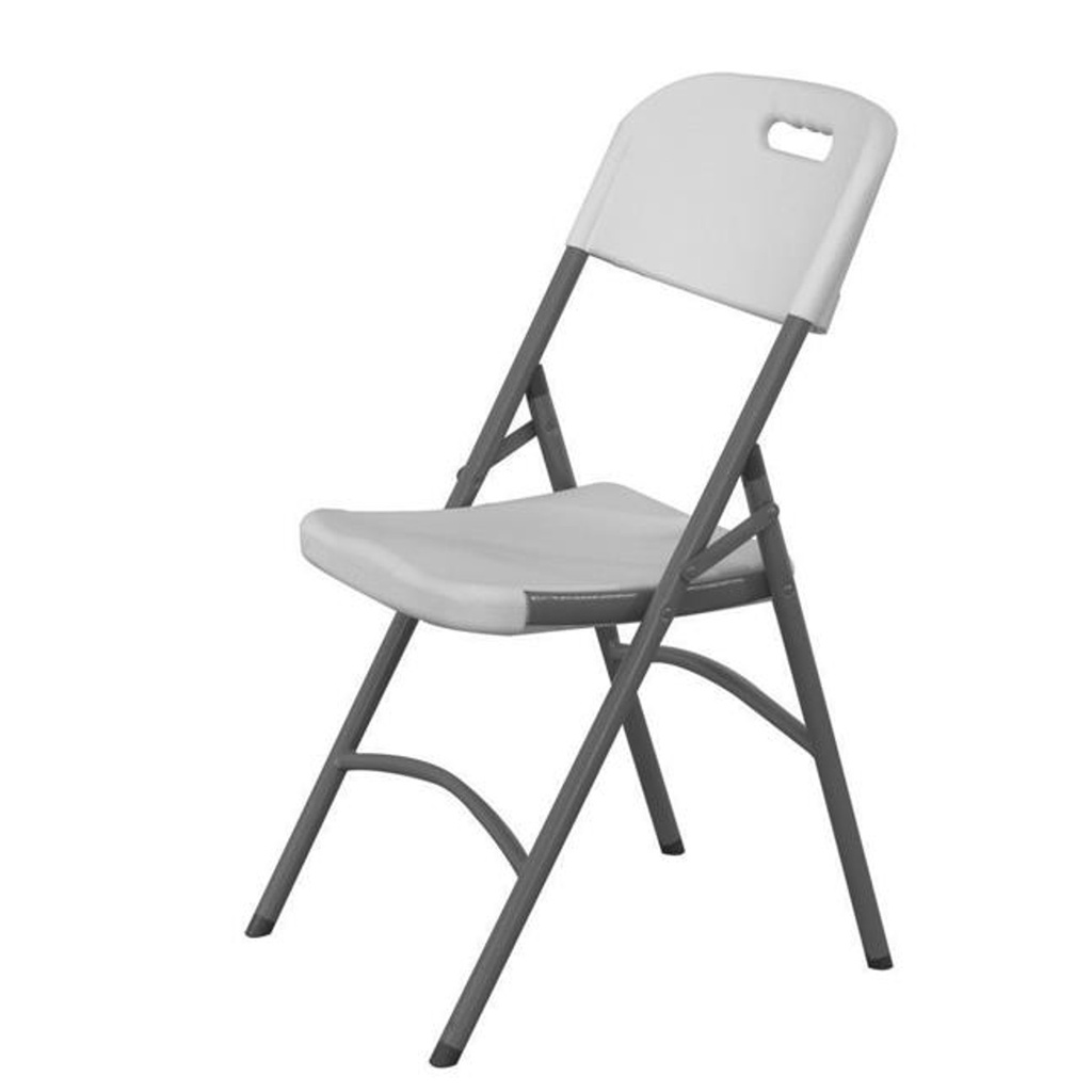 White folding catering chair up to 180kg - Hendi 810965