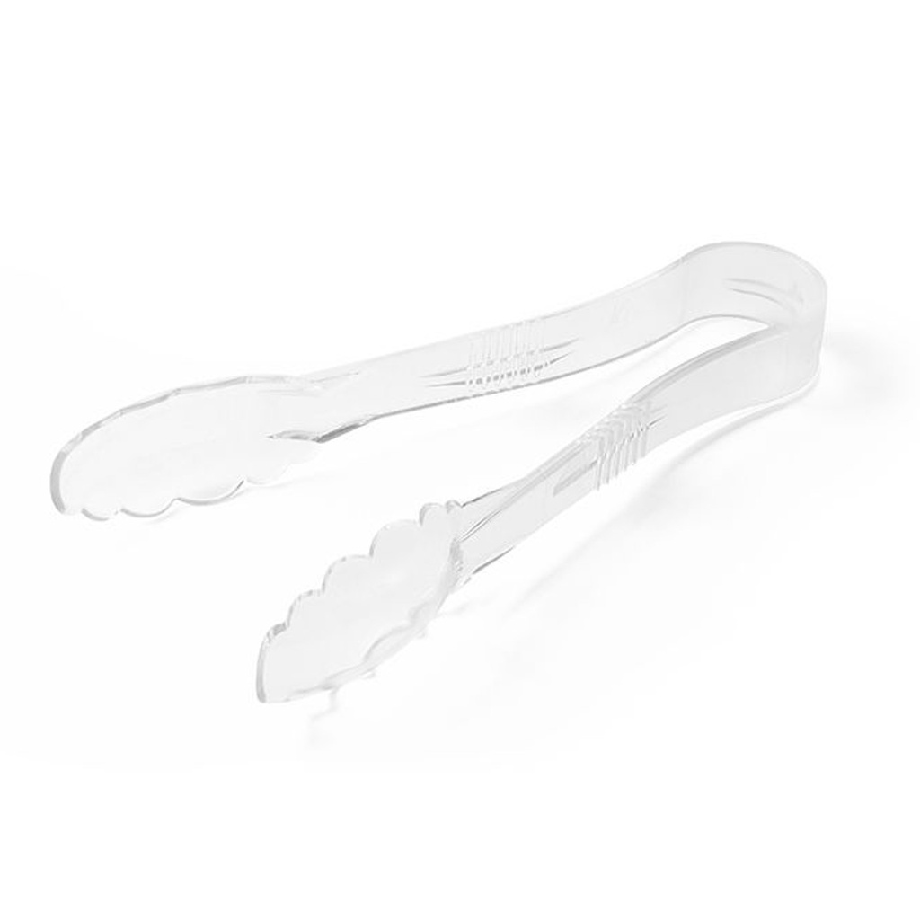 Universal food tongs made of polycarbonate up to 100C transparent - Hendi 657621