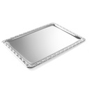 Rectangular steel tray with decorative rim GN1/1 - Hendi 807804