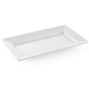 Rectangular melamine platter 49.5x27cm height 5.6cm white - Hendi 561515