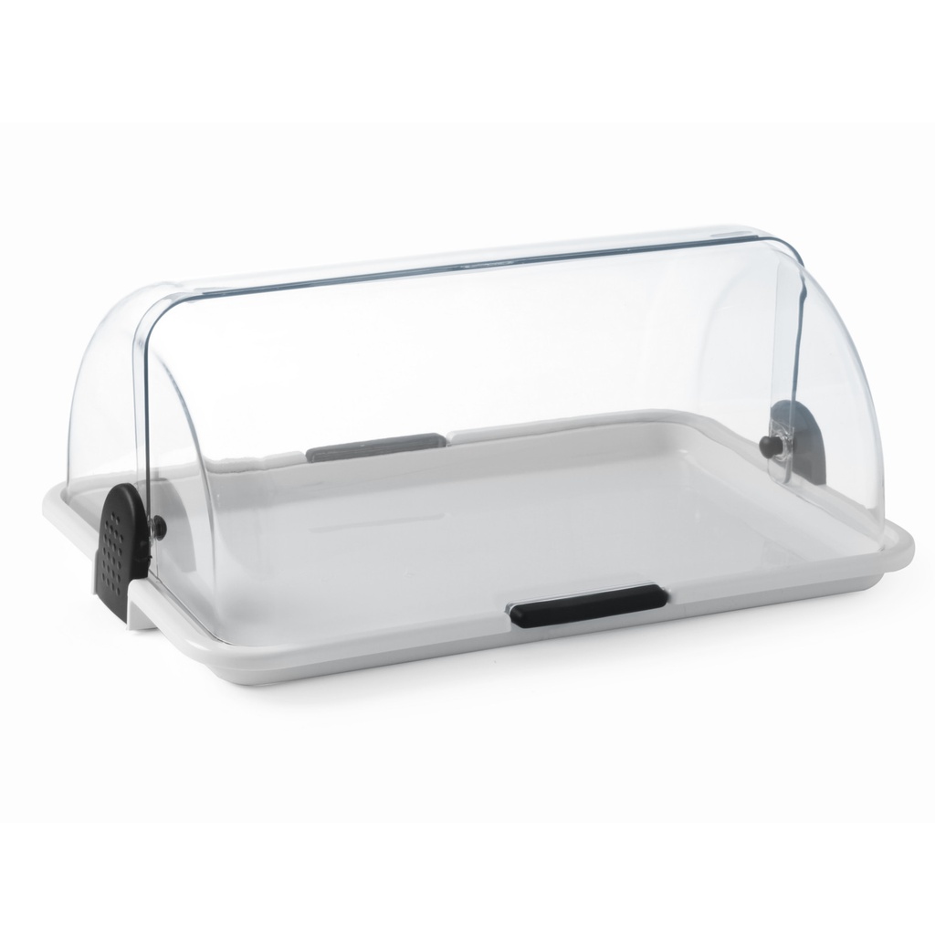 Food display case with RollTop lid single - Hendi 871706