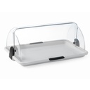 Food display case with RollTop lid single - Hendi 871706