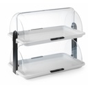 Food display case with RollTop double lid - Hendi 871713
