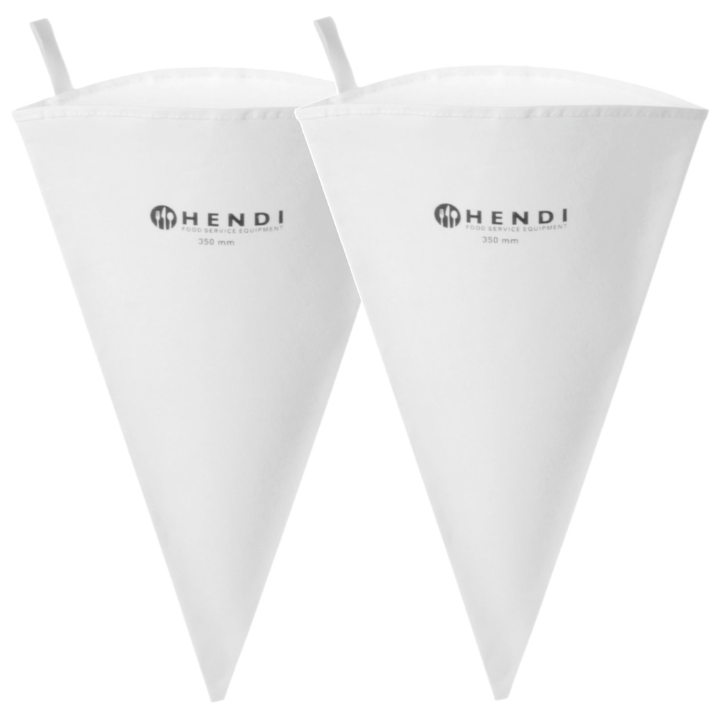 Confectionery cone bag for spritzing and decorating 35 cm set of 2 pcs. - Hendi 550229