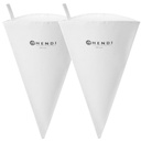 Confectionery cone bag for spritzing and decorating 35 cm set of 2 pcs. - Hendi 550229